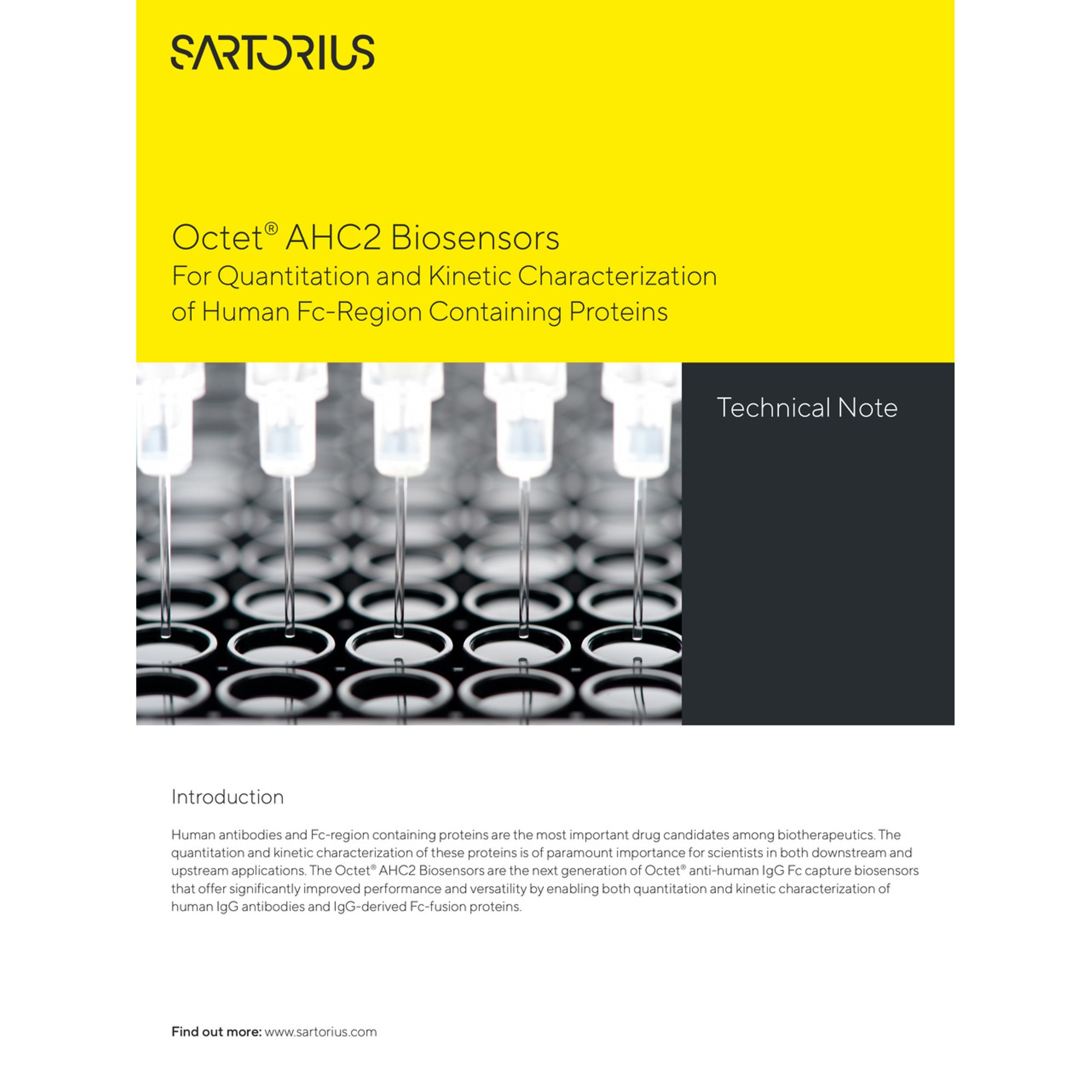 ACH2 Biosensor Tech Note Sartorius